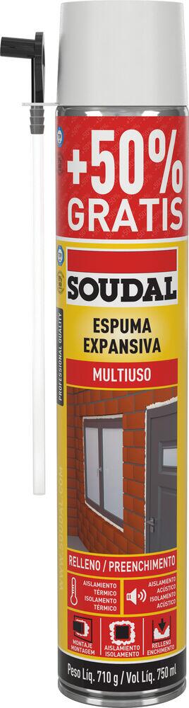 Espuma Expansiva 500ml +50% Grátis Soudal