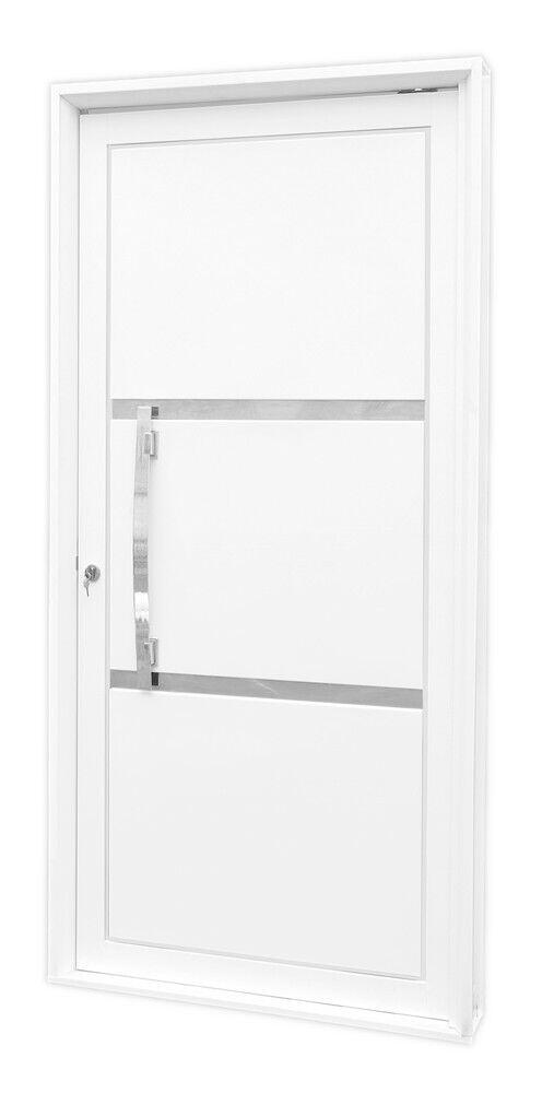 Porta Pivotante CRV 2,19x1,08m Ideal Branca Esquerda R14