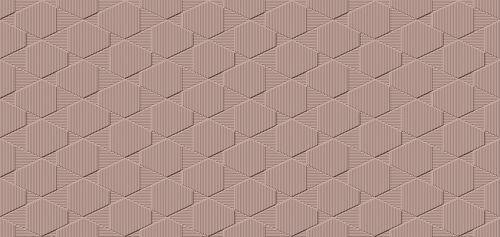 Revestimento Parede Canelado 43,2x91 Brilhante Retificado Rosa Ceusa