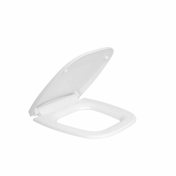 Assento Sanitário Termofixo Easy Flex com Queda Amortecida Branco Deca
