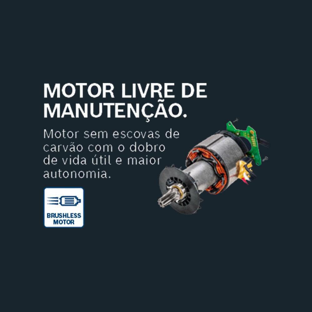 Kit Furadeira Parafusadeira Bateria 18V GDX+GSB Profissional Bosch