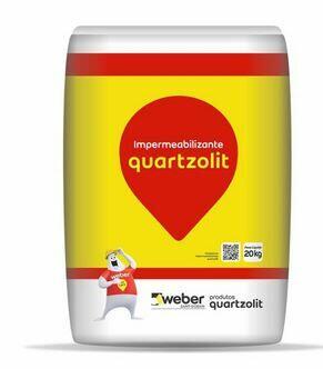 Aditivo Impermeabilizante Expansor 20kg Quartzolit
