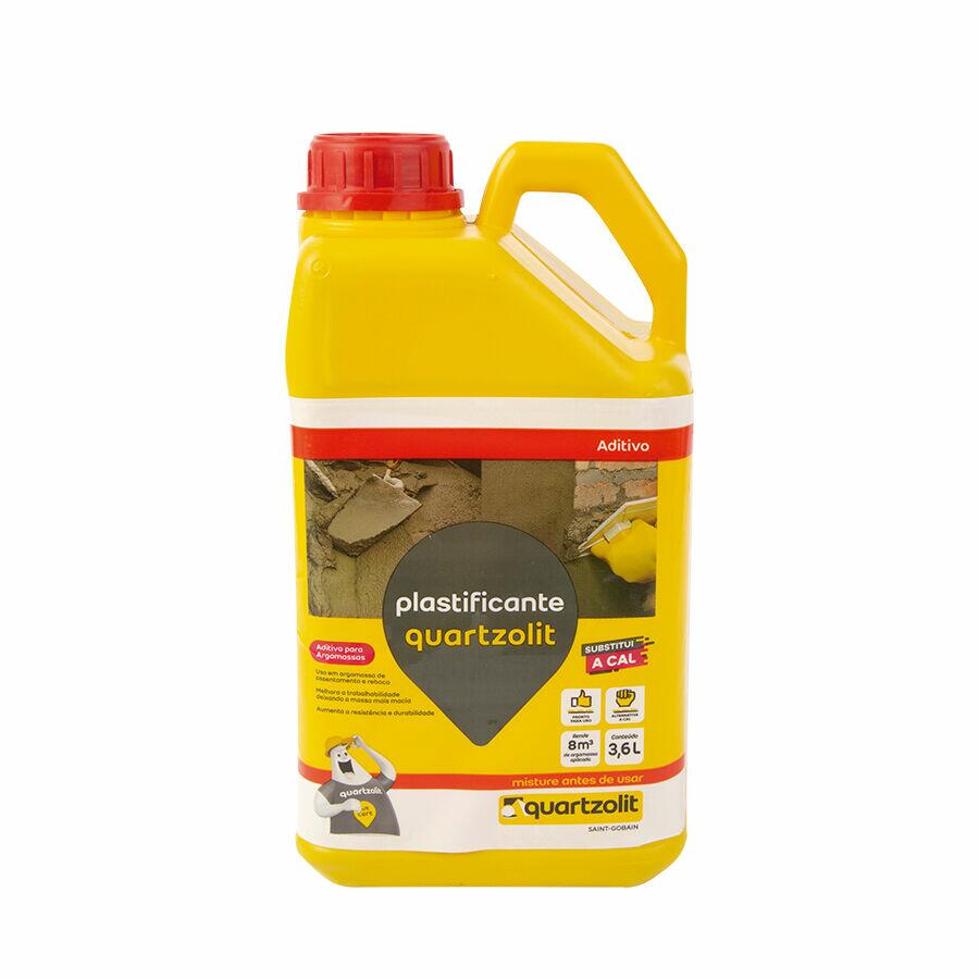 Aditivo Impermeabilizante Plastificante 3,6L Quartzolit
