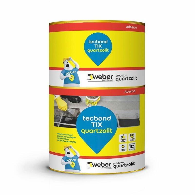 Adesivo Estrutural Tecbond Tix 1Kg  Quartzolit