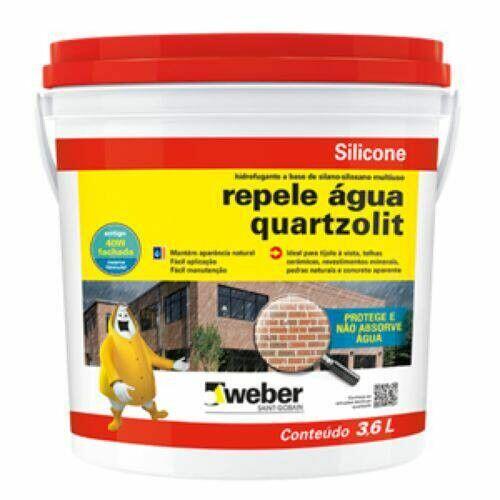 Silicone Repele Água 3,6L Quartzolit
