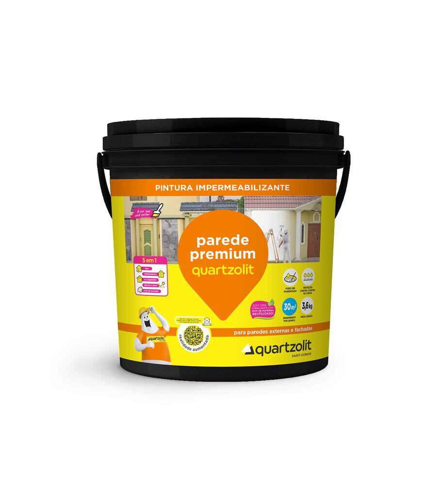 Tinta Parede Premium 3,6kg Bege Quartzolit