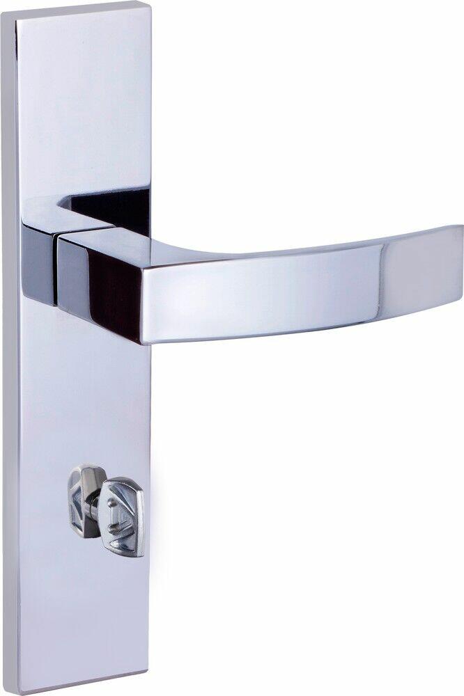 Fechadura Espelho Interna 55mm Quadratta Cromado Aliança