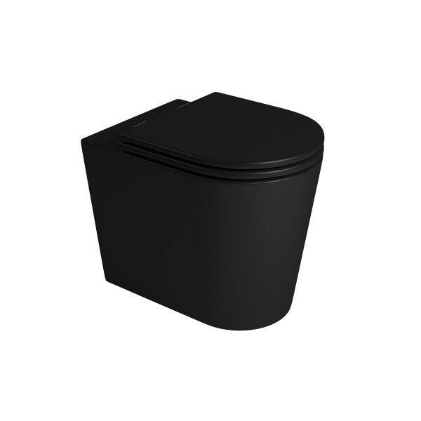 Vaso Sanitário Convencional Lk Preto Ébano Fosco Deca