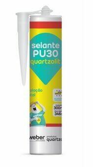Selante Quartzolit PU 30 300ml Cinza