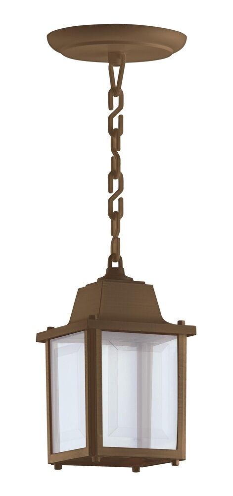 Pendente Dital 1 Lâmpada Vintage E27 Marrom