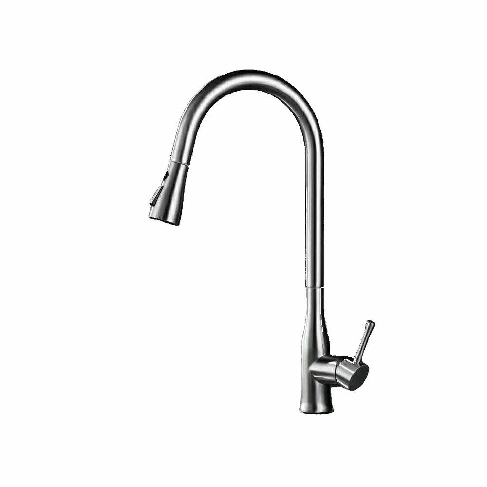Torneira Misturador Monocomando para Cozinha de Mesa Bica Alta 1/2