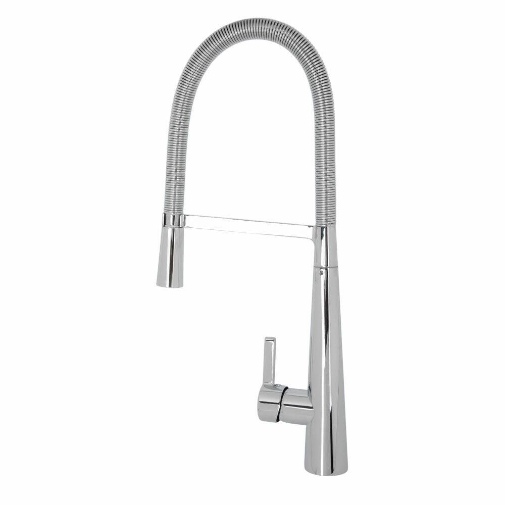 Torneira Misturador Monocomando para Cozinha de Mesa Bica Alta 1/2