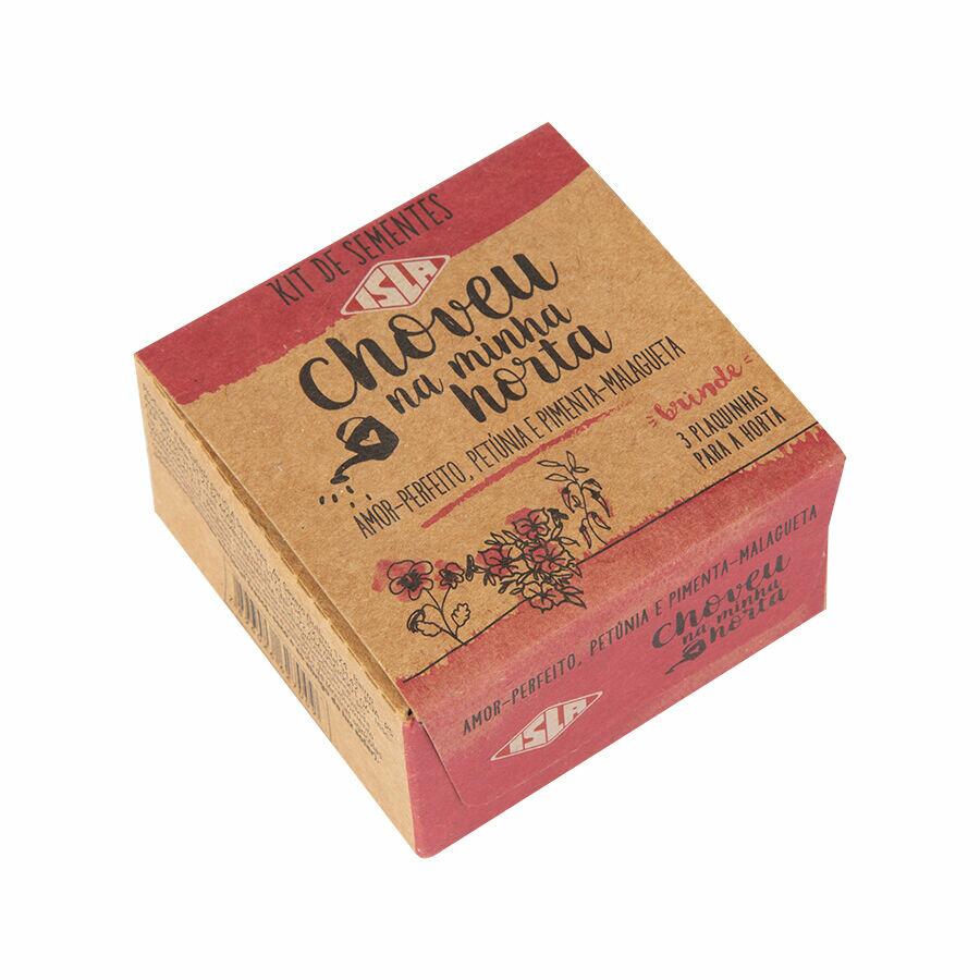 Kit Sementes Choveu na Horta Isla