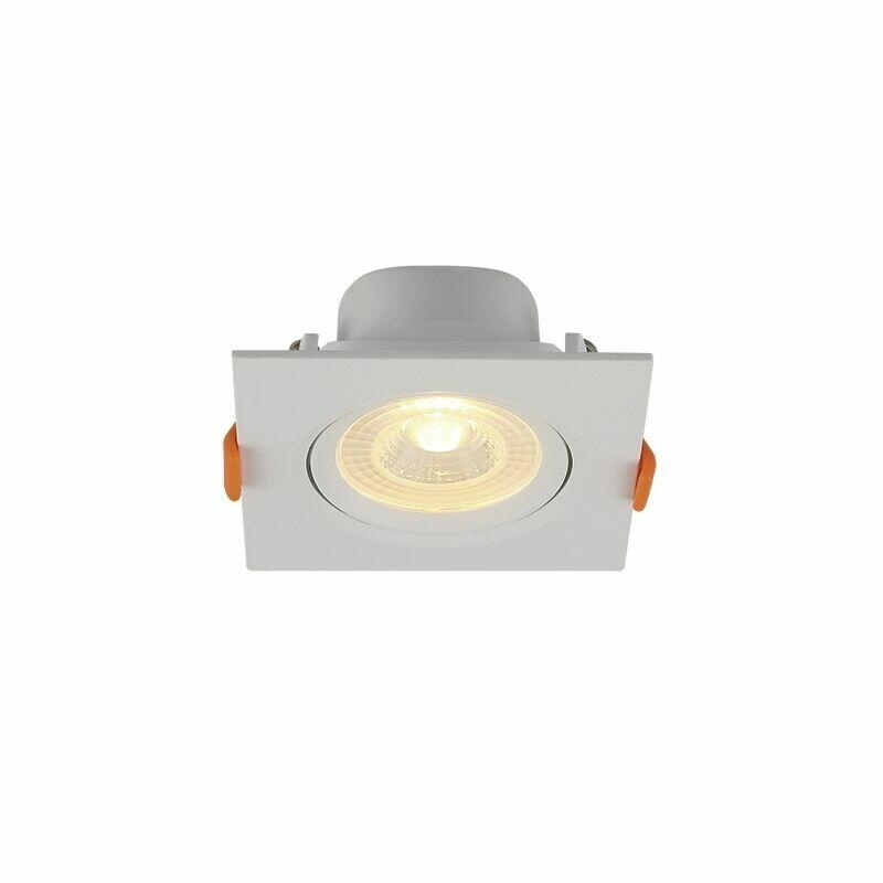 Spot Embutir LED Quadrado 3w 6.500k Luz Branco Frio Blumenau Iluminação