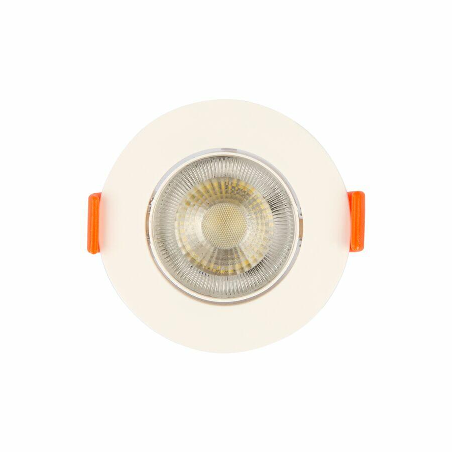 Spot Led de Embutir 3W 6500K Redondo Bivolt Luz Branca Vitralux