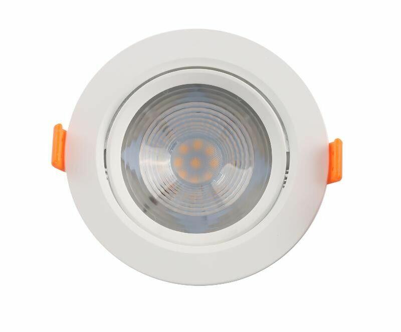 Spot Led de Embutir 7W 4000K Redondo Bivolt Luz Neutra Vitralux