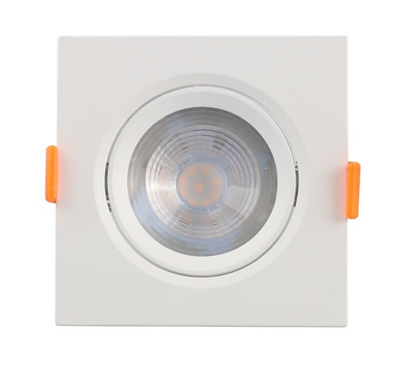 Spot Led de Embutir 7W 4000K Quadrado Bivolt Luz Neutra Vitralux