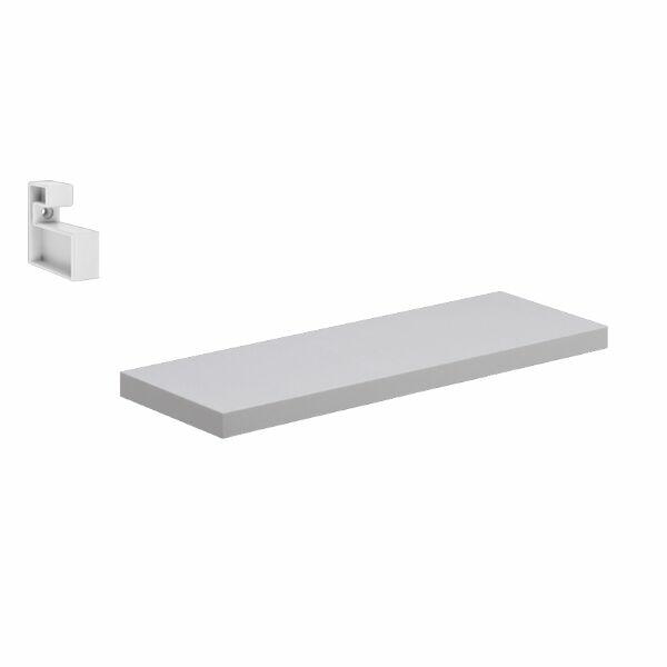 Prateleira Prat-K Lineare Reta com Suporte 25x40cm
