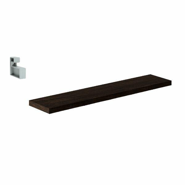 Prateleira Prat-K Lineare Reta com Suporte 25x60cm