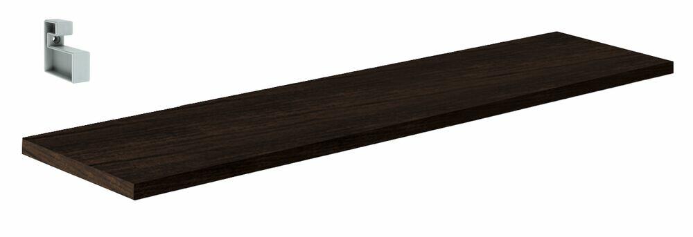 Prateleira Prat-K Lineare Reta com Suporte 20x100cm