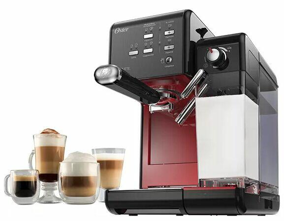 Cafeteira Expresso PrimaLatte II Vermelha Oster