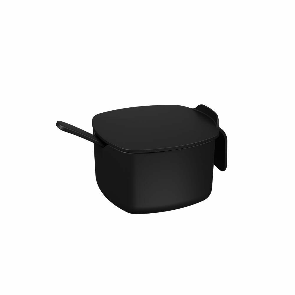 Açucareiro 300ml Due Preto Brinox
