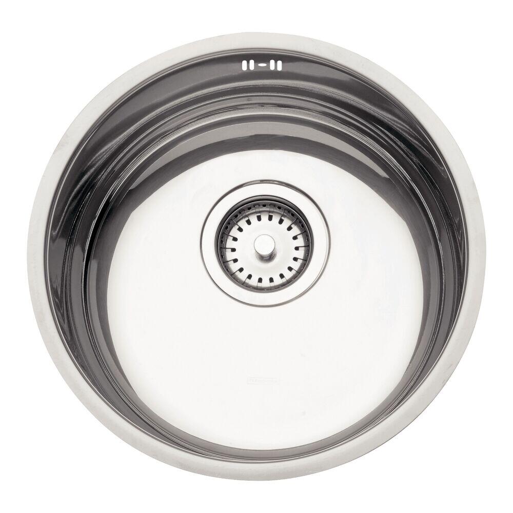 Cuba para Cozinhar de Embutir Inox Redonda 35cm Com Válvula Tramontina