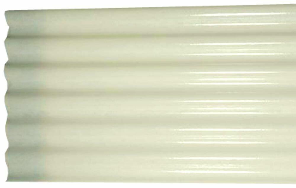 Telha Fibra de Vidro Bakof Tec  Onda Alta 110x153cm Incolor