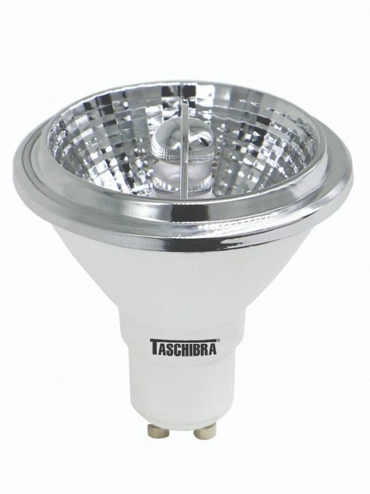 Lâmpada LED Dimerizável Taschibra AR70 4,8W GU10 Luz Amarela
