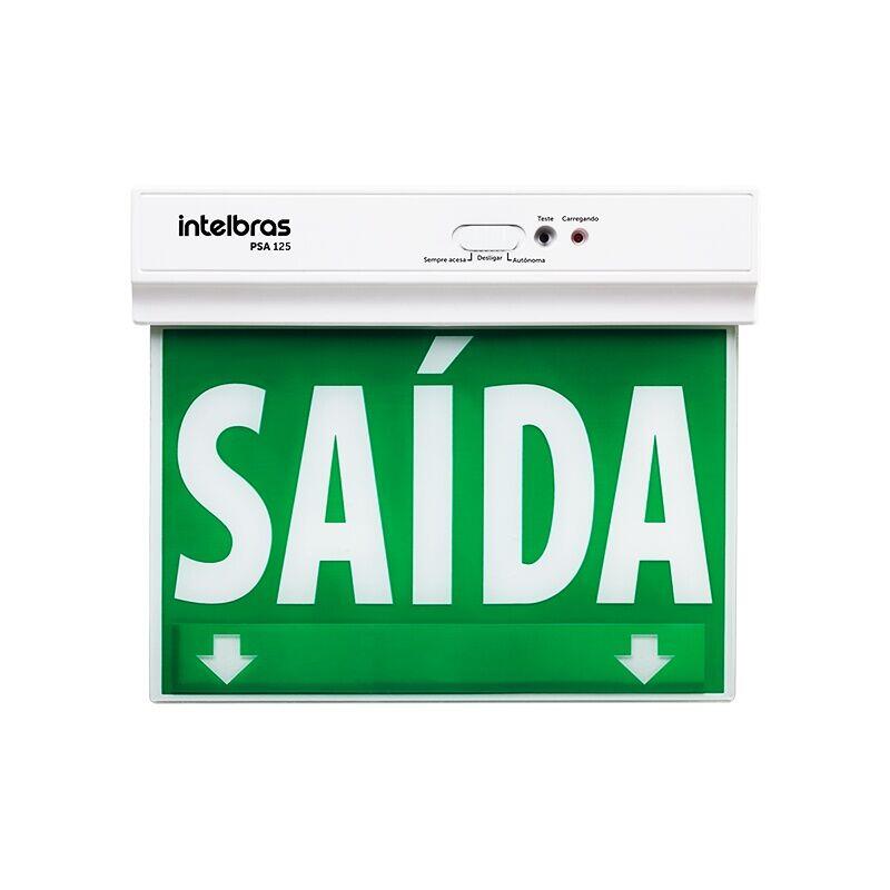 Placa de Sinalização Face Única PSA125 Branca Intelbras