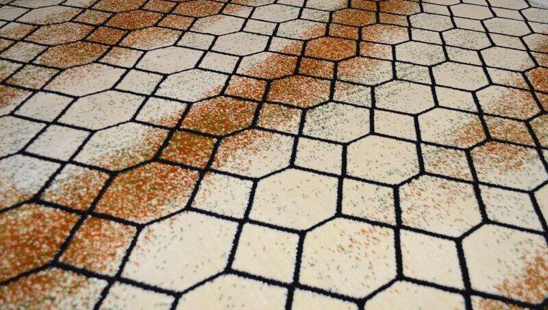 Tapete Marbella Elite 48x90cm Bege Rayza