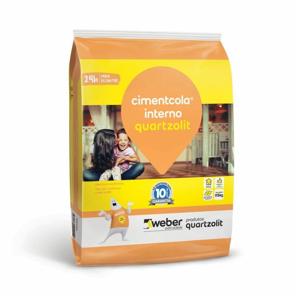 Argamassa AC1 5kg Cinza Quartzolit