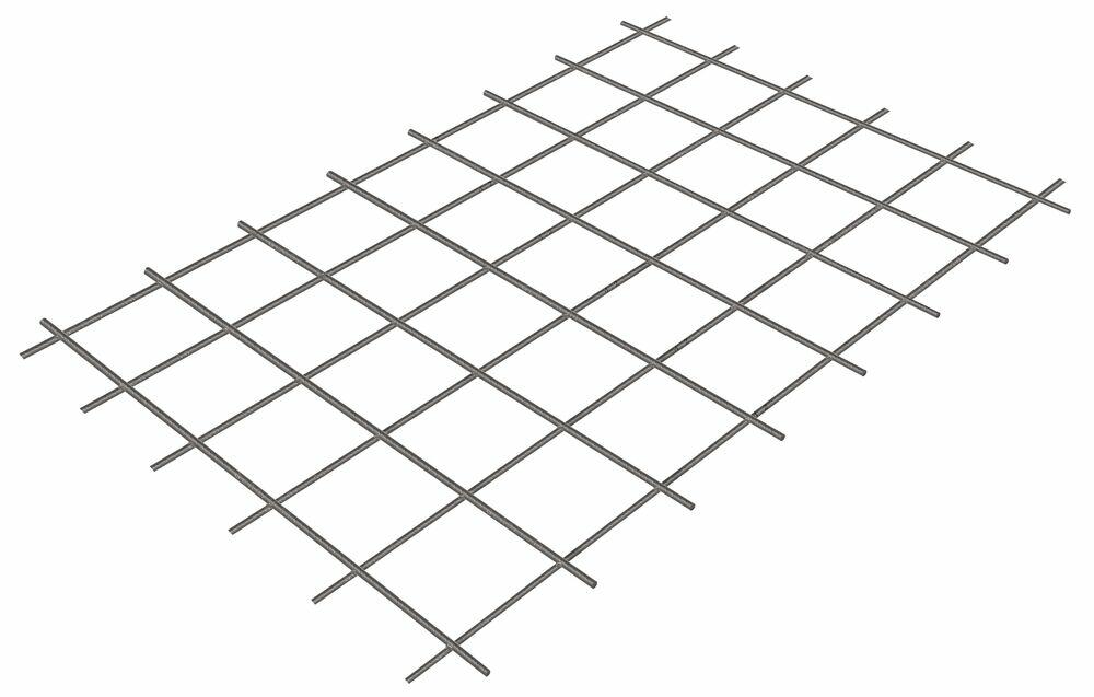 Malha Pop Média 15x15cmx3,4mm Painel de 2x3m CA Aços