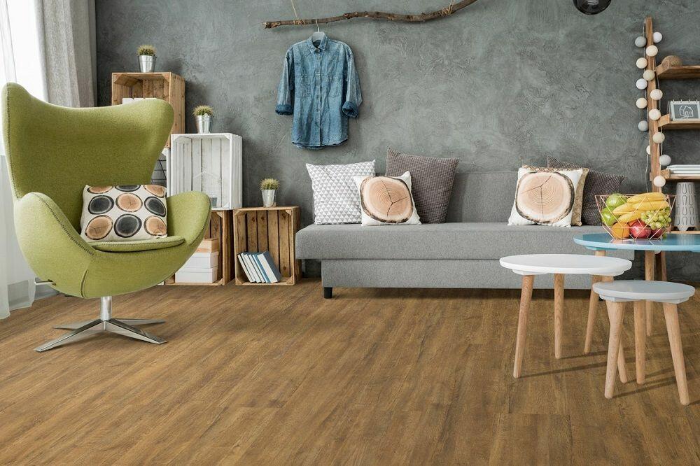 Piso Laminado Click Eucafloor Gran Elegance 8mmx44x1,35m Carvalho Ouro