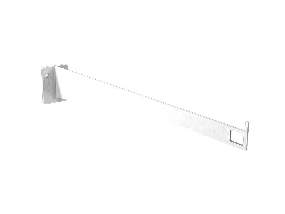 Suporte para Prateleira Aço Reitz Clean 30cm Branco