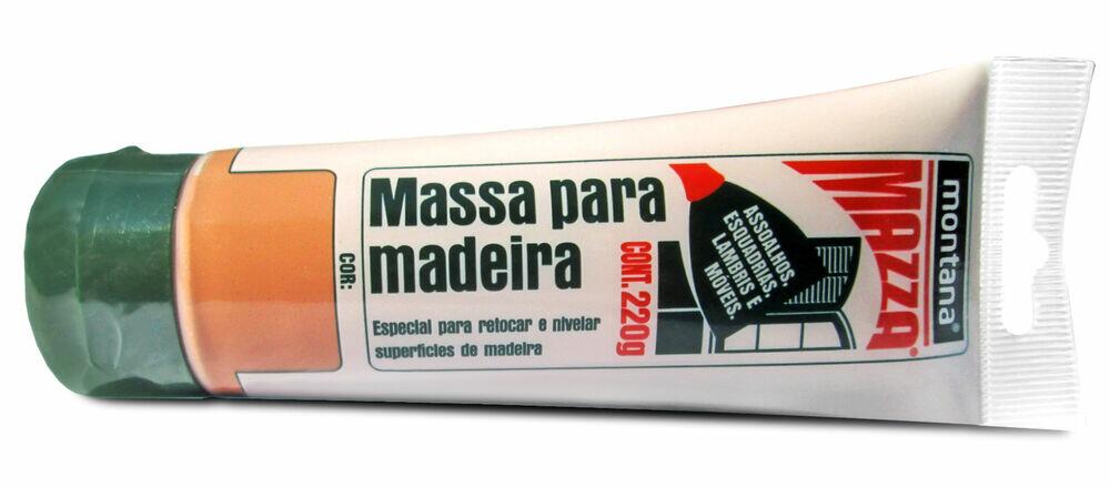 Massa para Madeira 220g Castanho Montana
