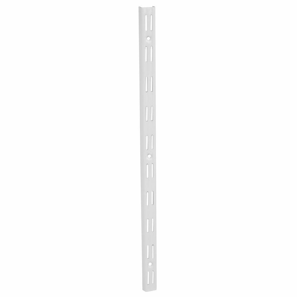 Trilho Duplo para Prateleira 150cm Branco Prat-K