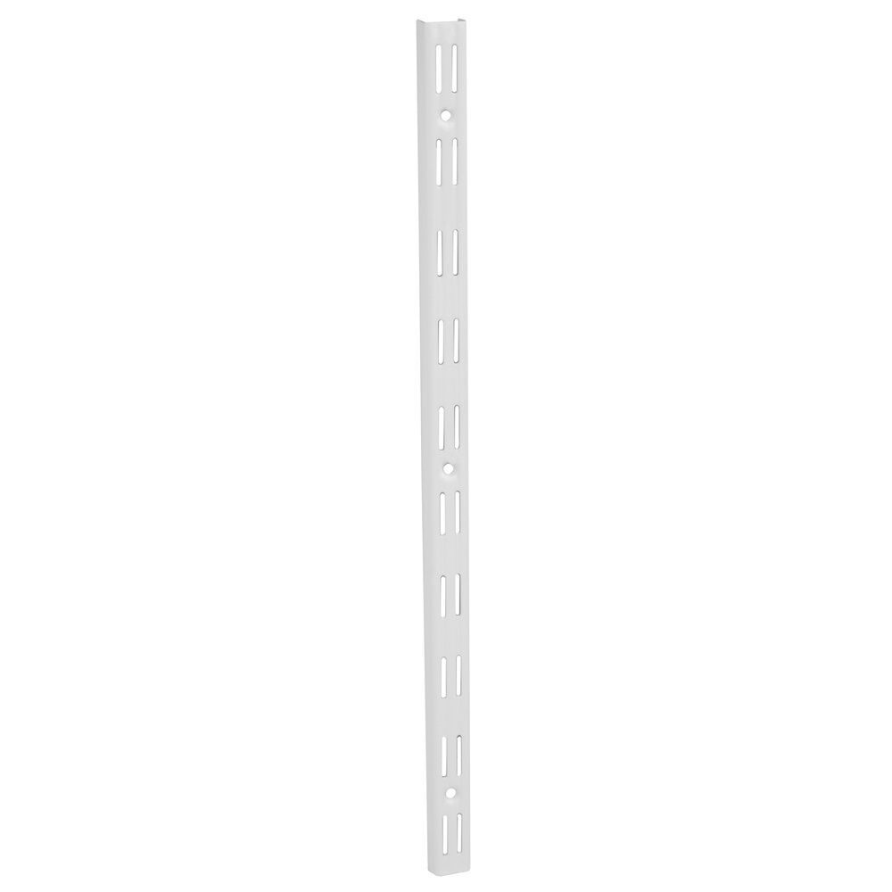 Trilho Duplo para Prateleira 200cm Branco Prat-K