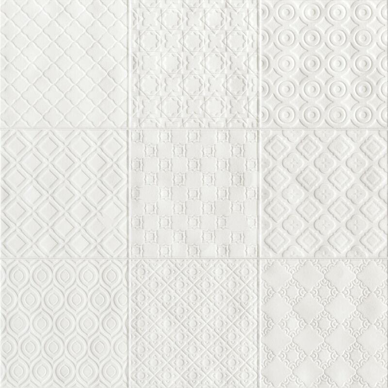 Porcelanato Sintra Maiolica White 60x60 Retificado Portinari