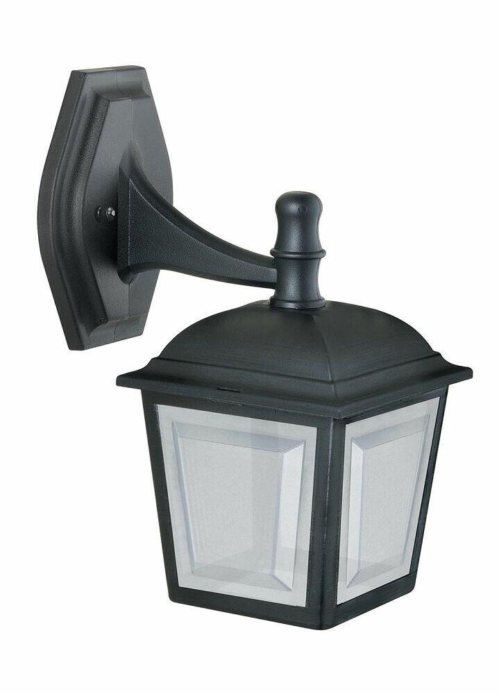 Arandela Classic 1 Lâmpada E27 Preta Dital