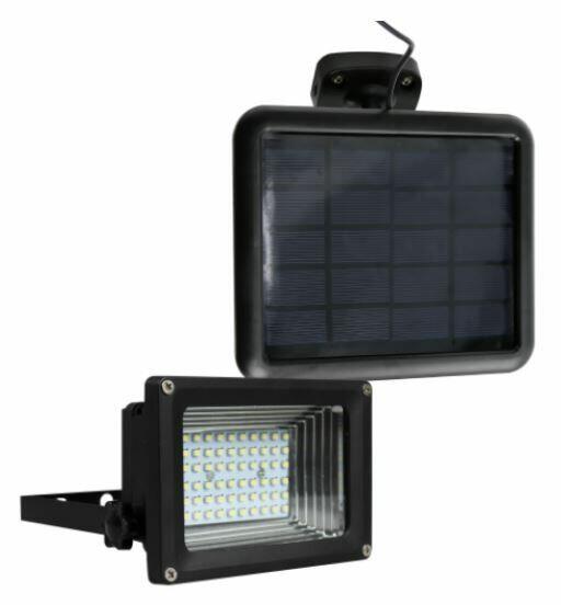 Refletor Solar 60 Leds Ecoforce Luz Branca