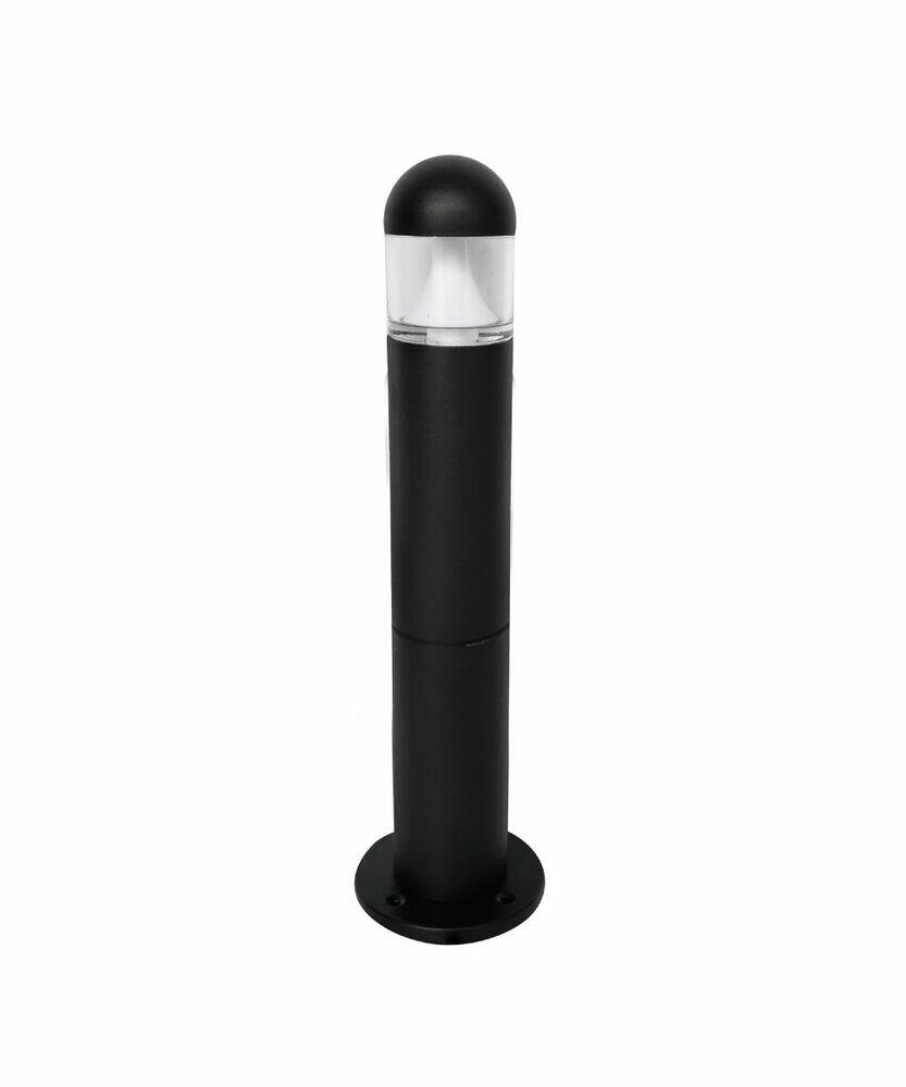 Poste Balizador LED Lighthouse Redondo 50cm Preto Ecoforce