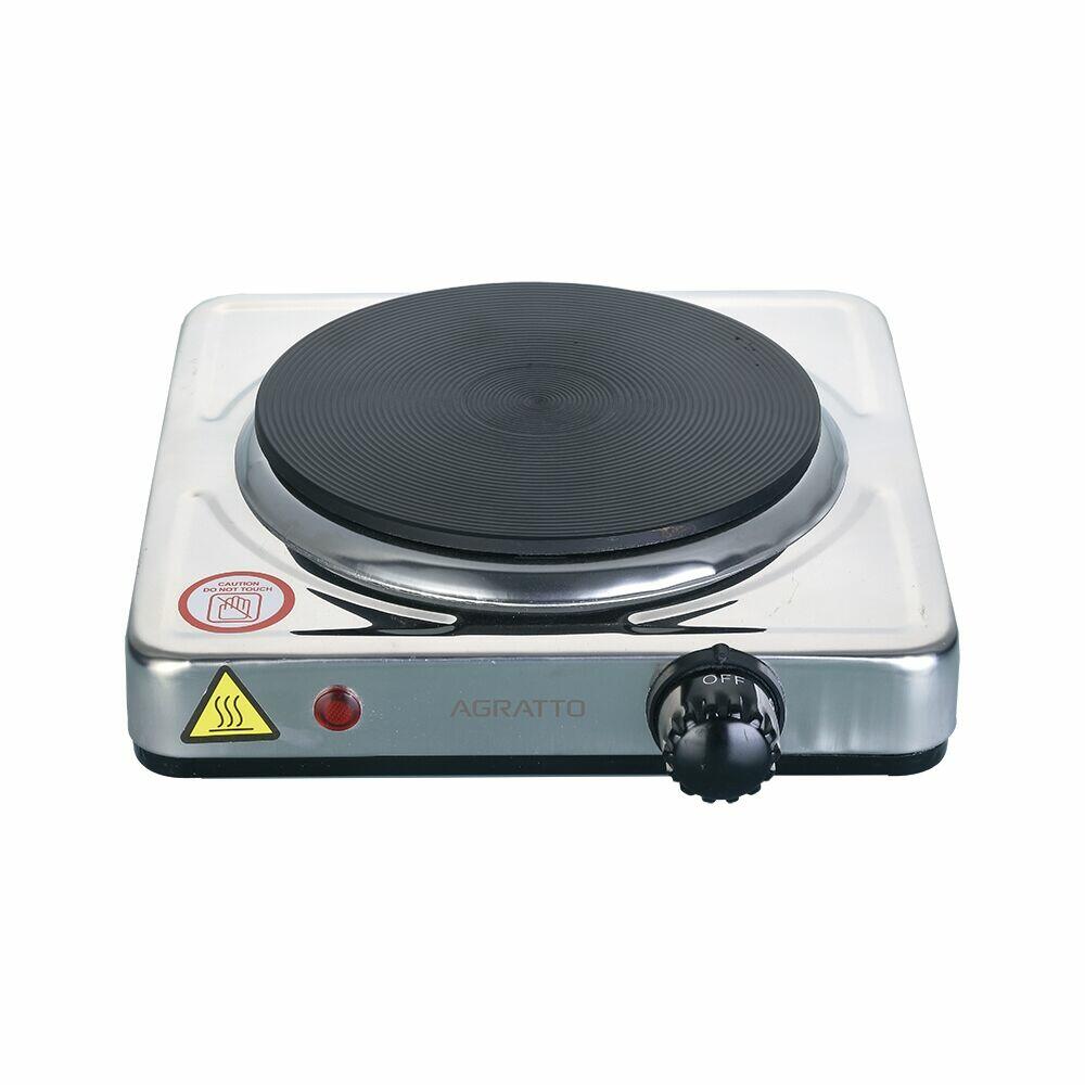 Fogão Portátil 1 Prato 1 Boca Inox Agratto