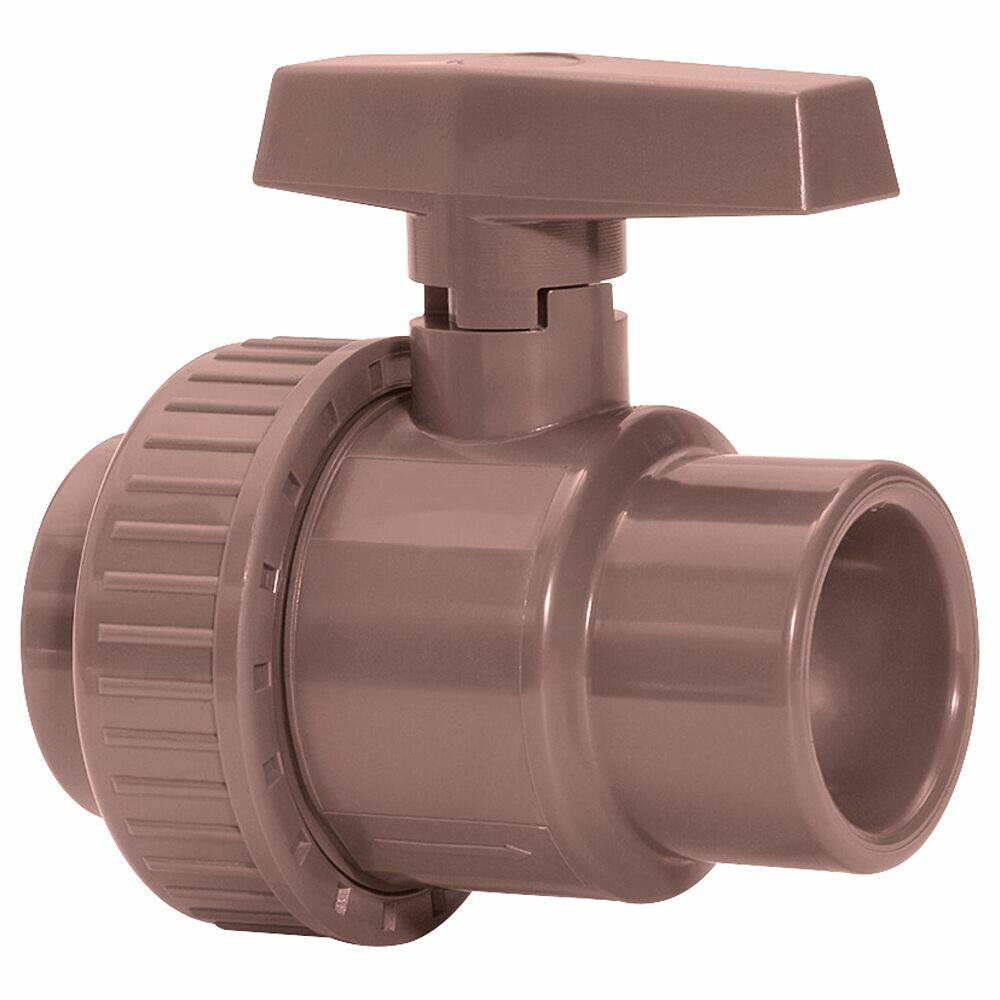 Registro Esfera 40mm Soldável Marrom Amanco