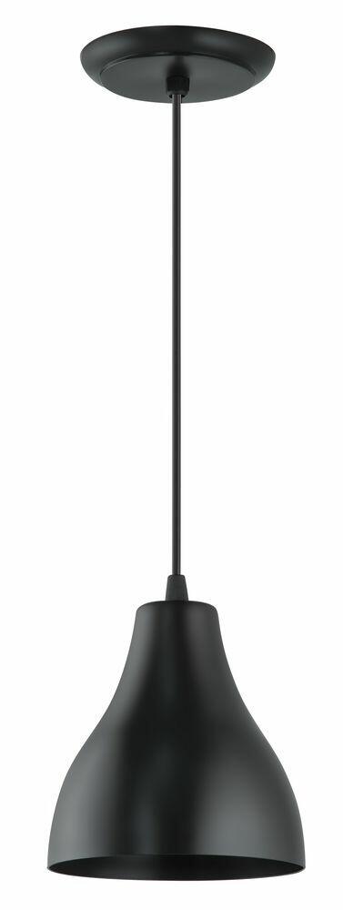 Pendente Dital 1 Lâmpada Loft E27 Preto