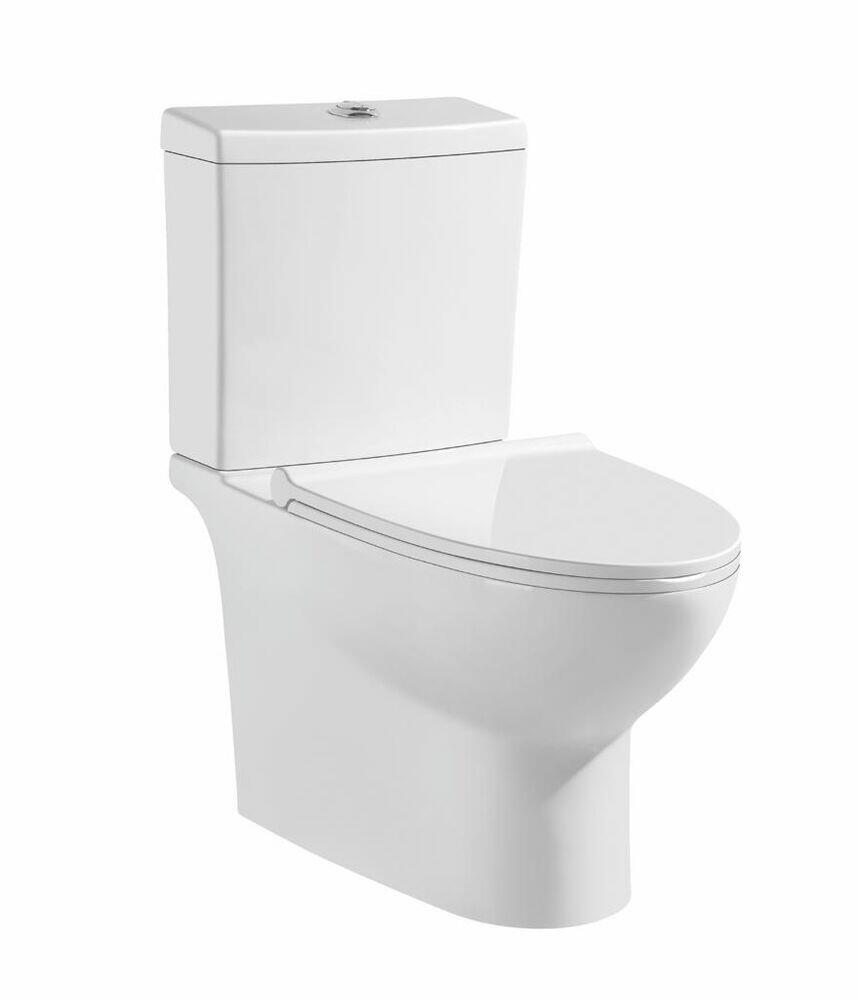 Kit Vaso Sanitário com Caixa Acoplada Acionamento Duplo 3/6L Madrid Branco Addra