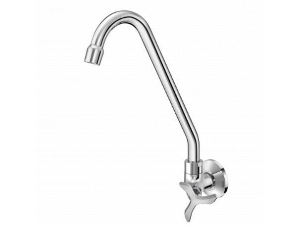Torneira para Cozinha de Parede Bica Alta 1/2