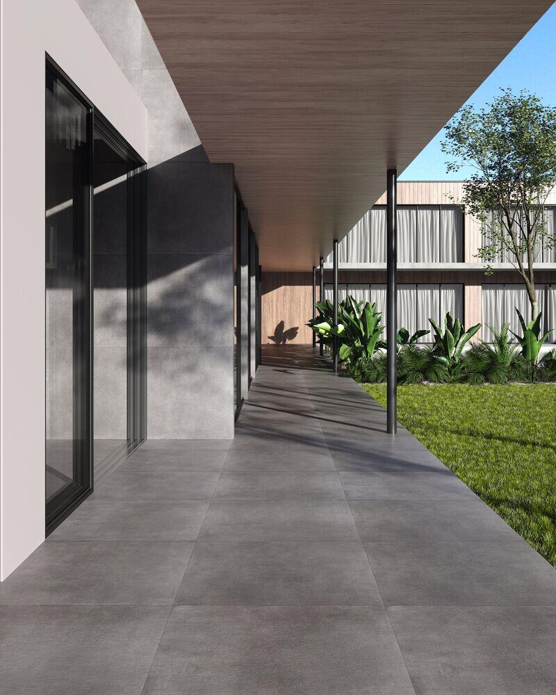 Porcelanato Externo Belgique Bleue Retificado 90x90 Portobello