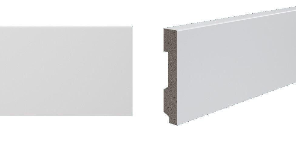 Rodapé Durafloor Maxx V01 Branco 6x2,1m