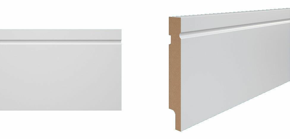 Rodapé Durafloor Easy Y01 Branco 210x12